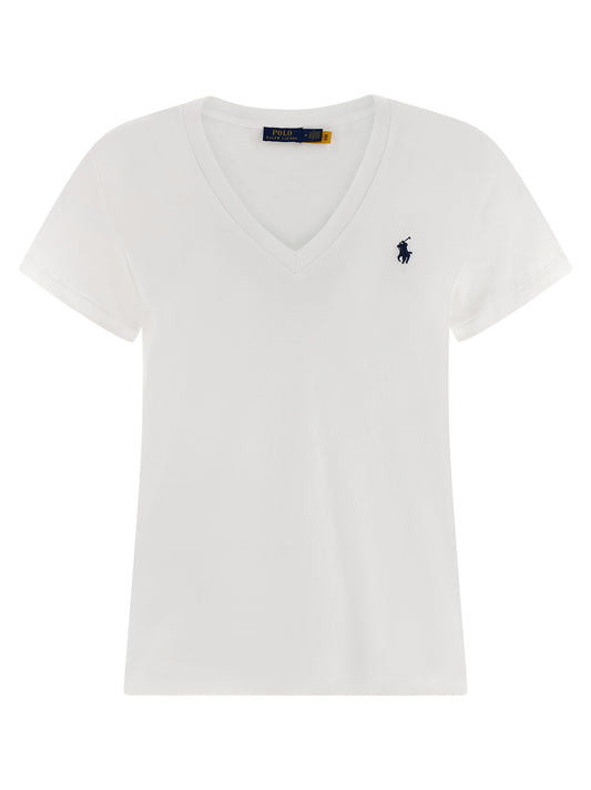 Polo Ralph Lauren White Cotton T-Shirt