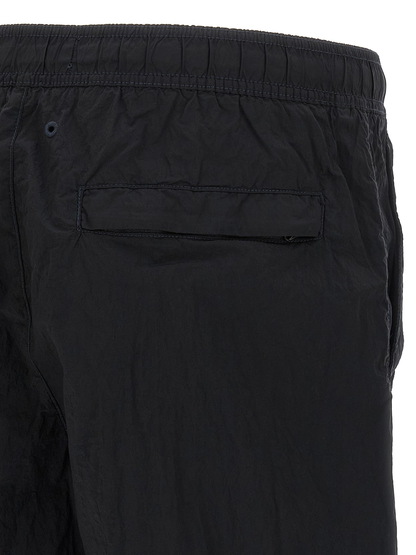 Stone Island Blue Polyamide Swim Shorts