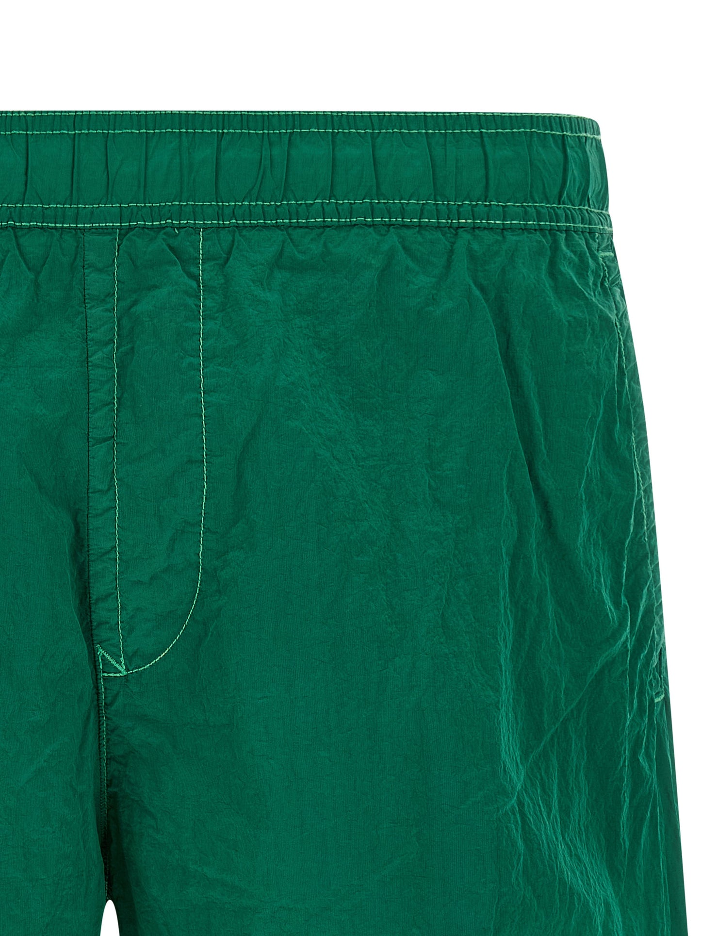 Stone Island Bicolor Polyamide Swim Shorts