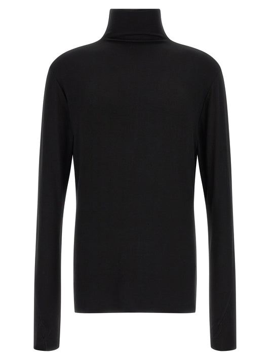 Thom Krom Black Viscose Cardigan