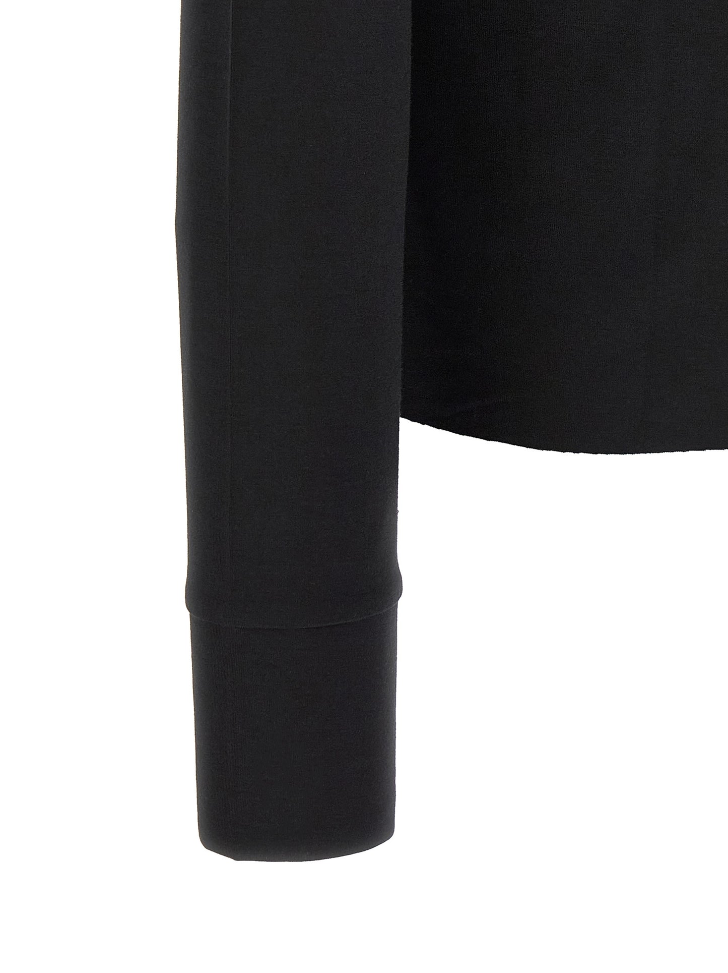 Thom Krom Black Viscose Cardigan