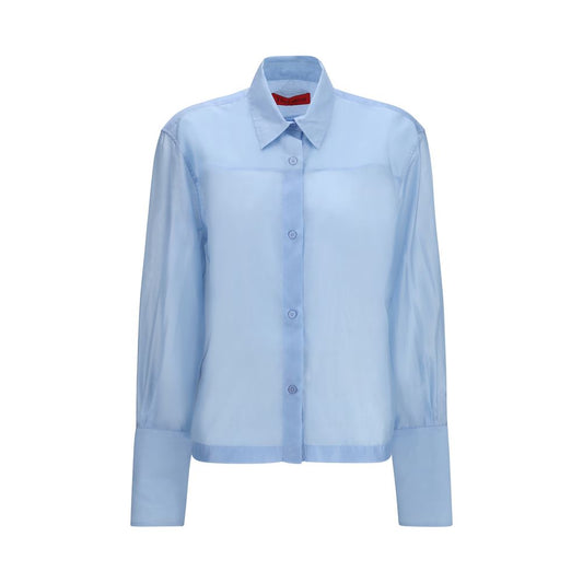 The Latest Blue Wool Oves Aries Dress Shirt