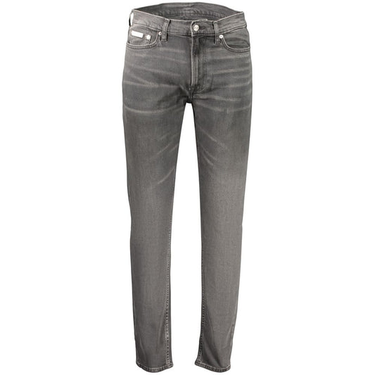 Calvin Klein Black Cotton Men's Jeans