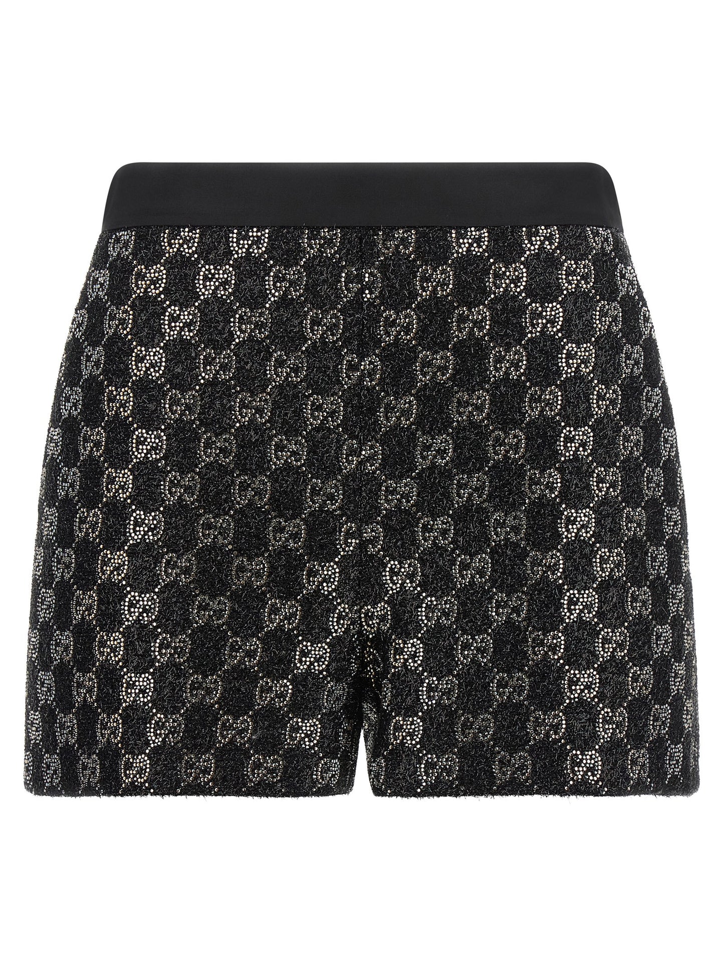 Gucci Black Viscose Short And Mini Shorts