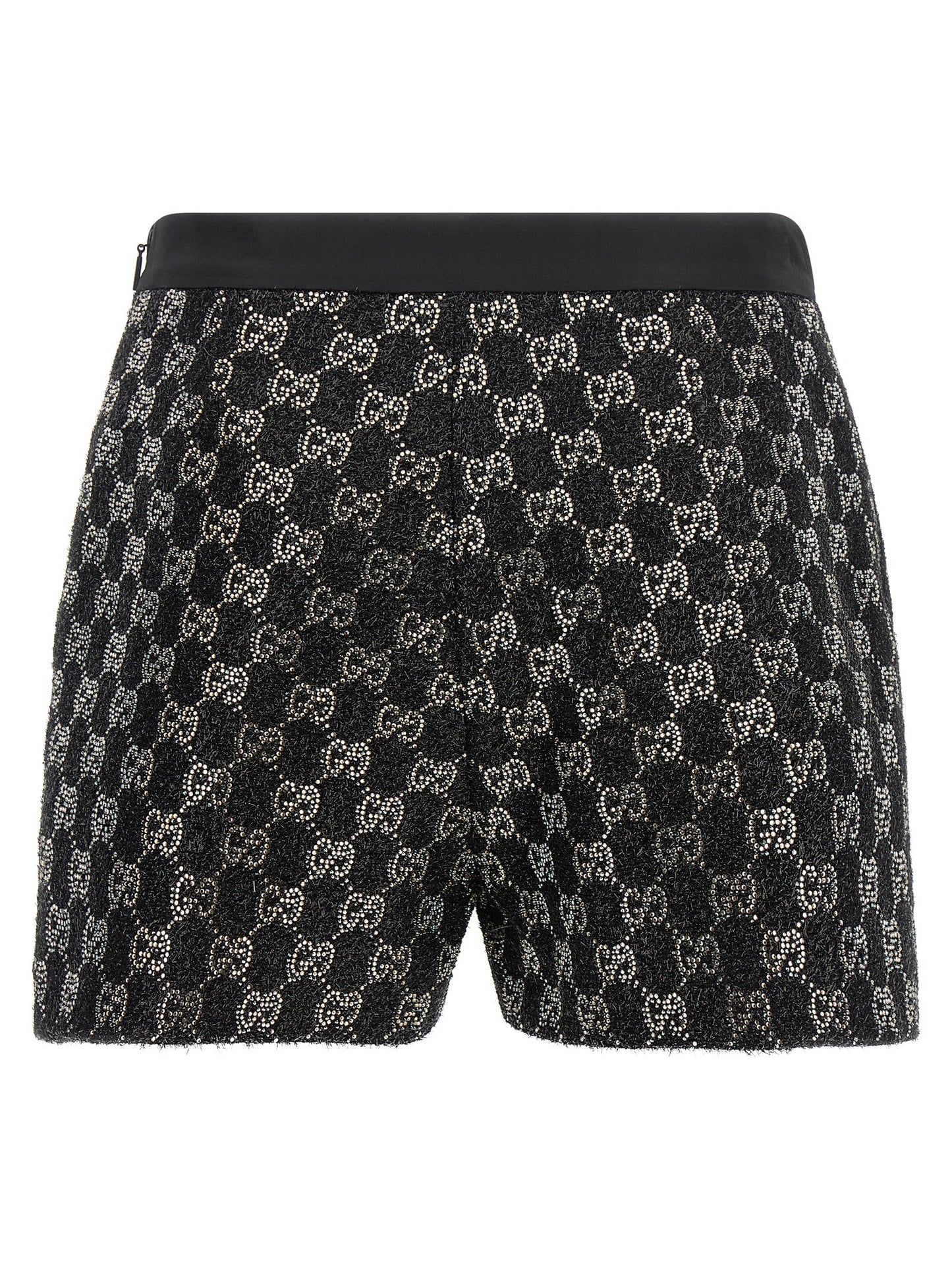 Gucci Black Viscose Short And Mini Shorts