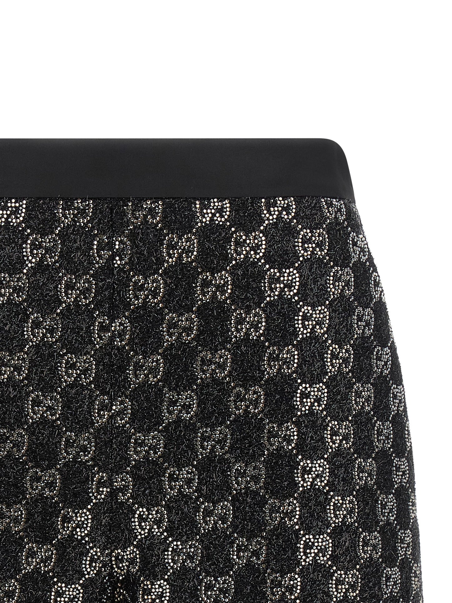 Gucci Black Viscose Short And Mini Shorts