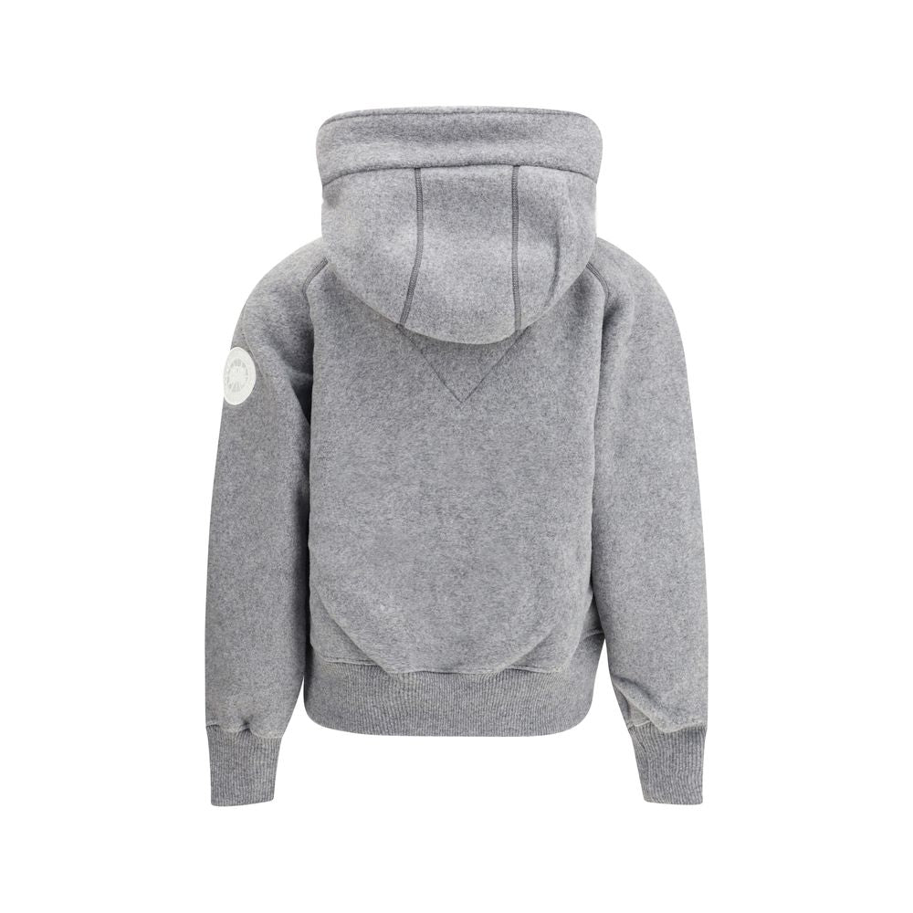 Canada Goose Gray Wool Oves Aries Bomber