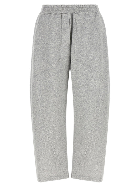 Brunello Cucinelli Gray Cotton Athletic Pants