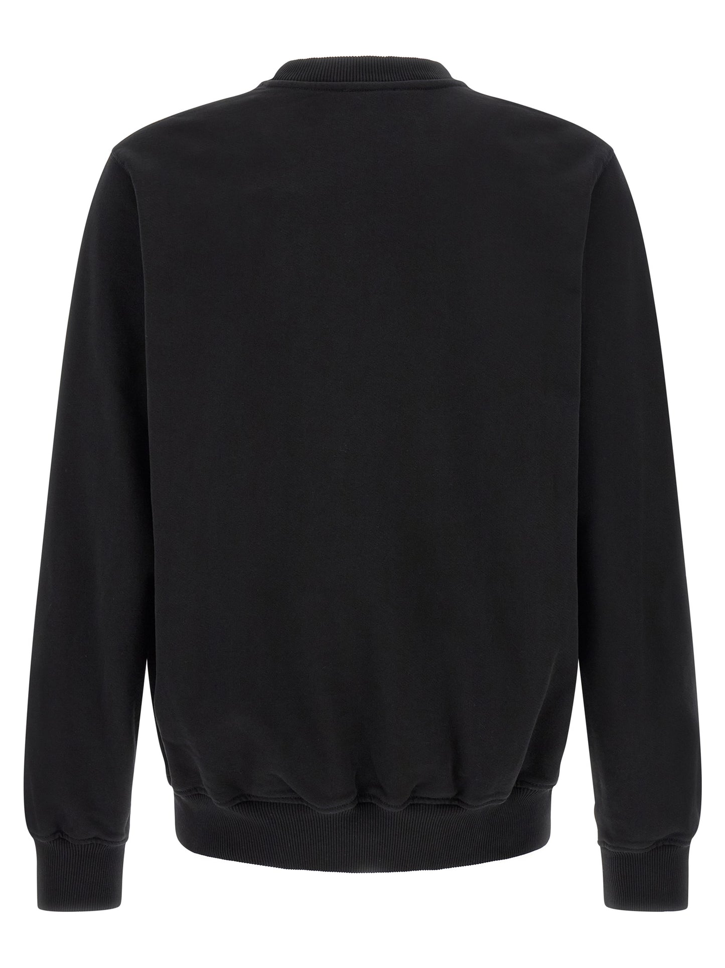 Casablanca Black Organic Cotton Sweatshirt