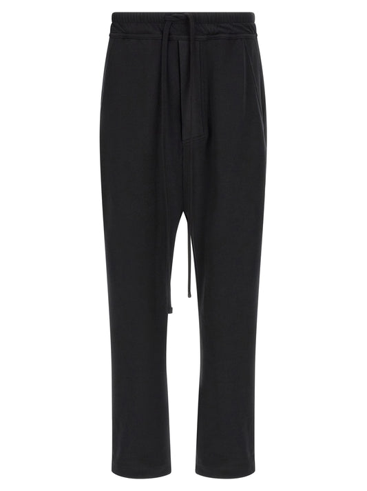 Thom Krom Black Cotton Casual Pants