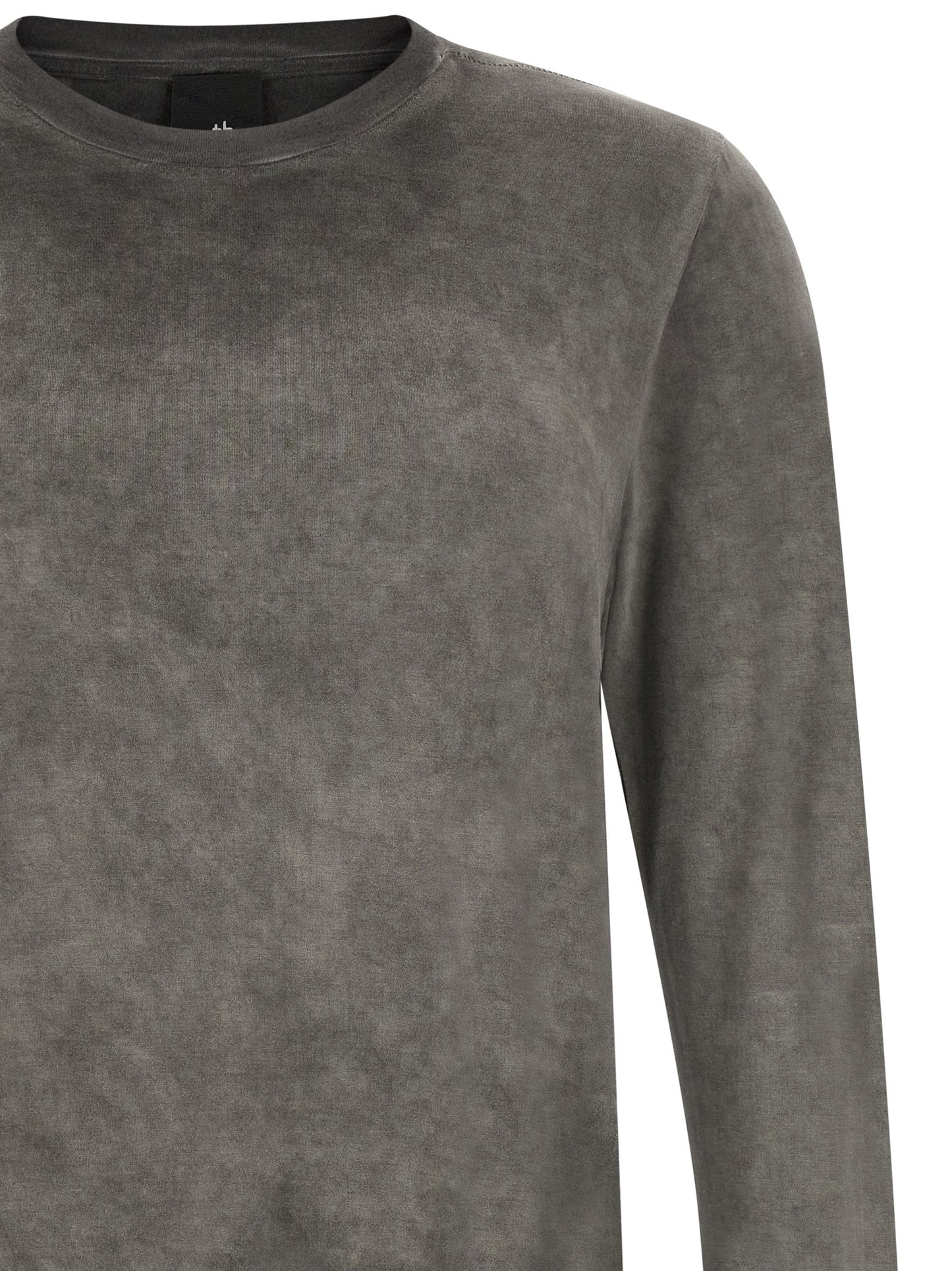 Thom Krom Gray Viscose T-Shirt