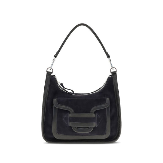 Pierre Hardy Black Calf Leather Bos Taurus Shoulder Bag