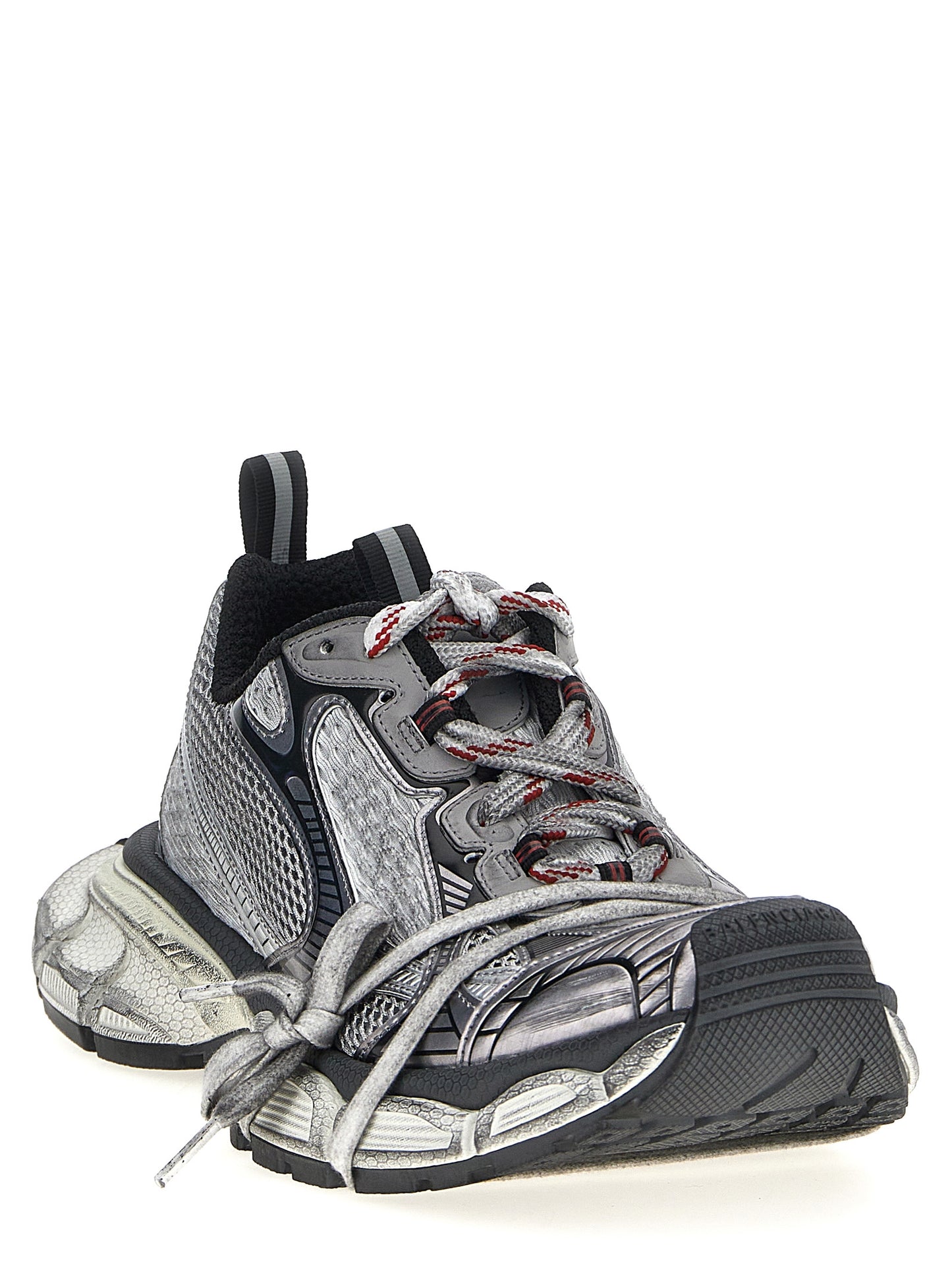 Balenciaga Gray Polyethylene Athletic Sneakers