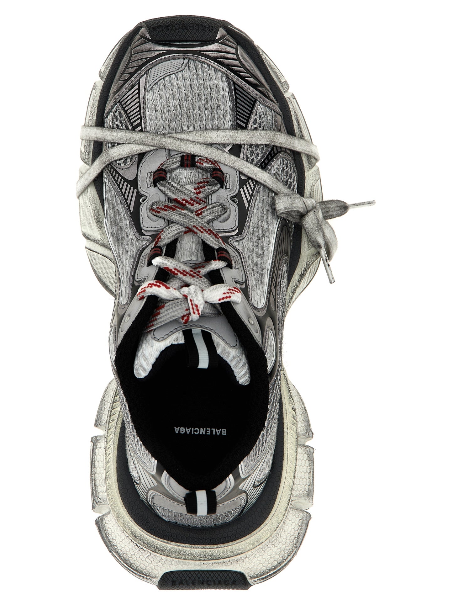 Balenciaga Gray Polyethylene Athletic Sneakers