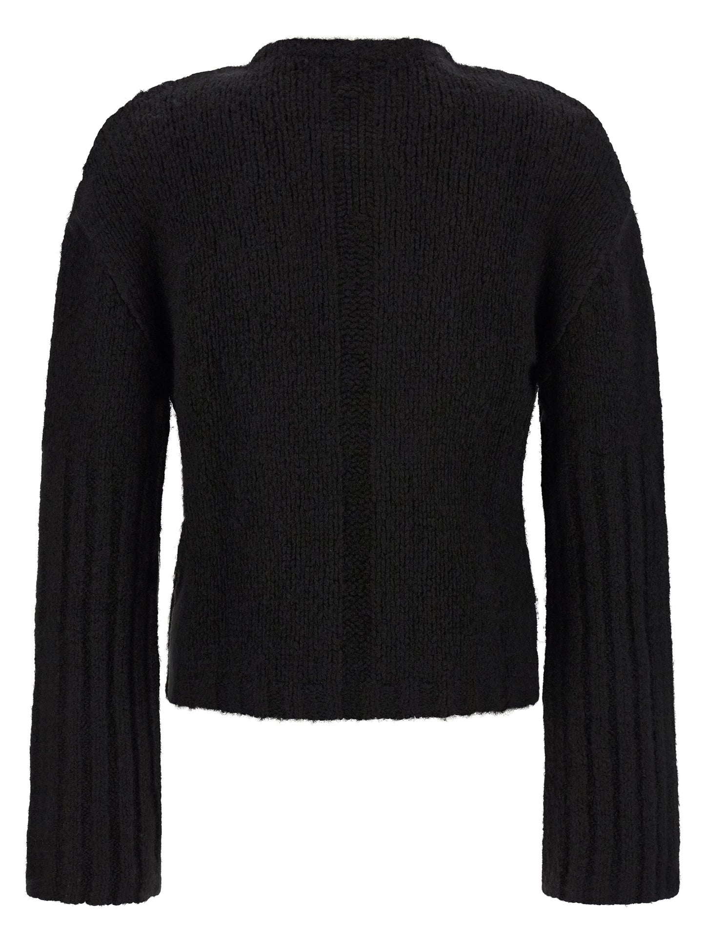 Rick Owens Black Cashmere Cardigan