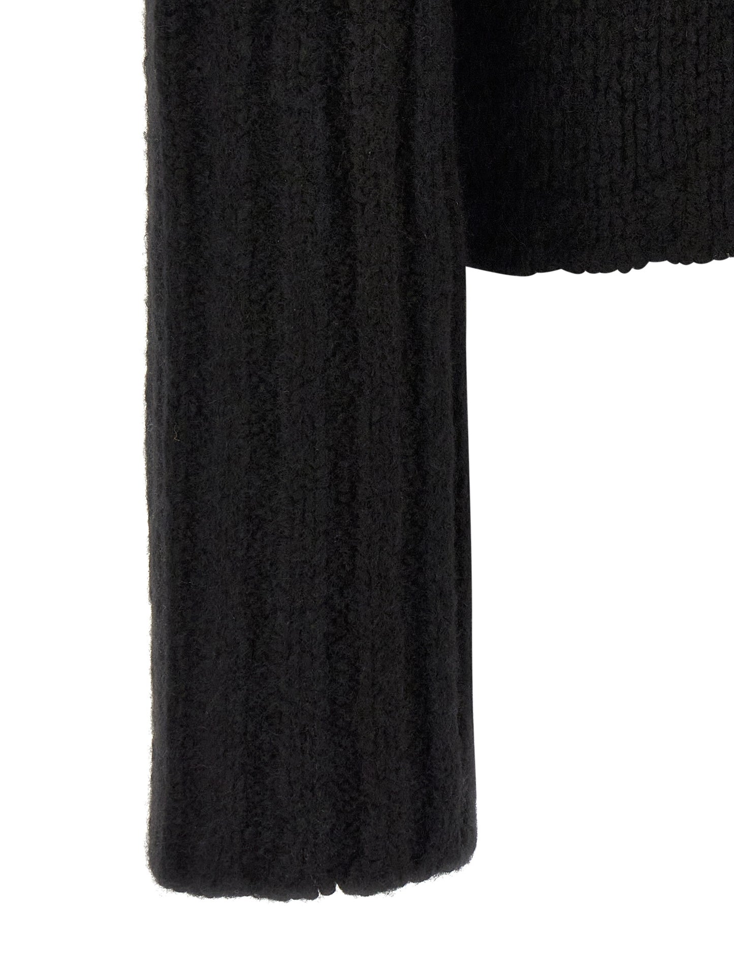 Rick Owens Black Cashmere Cardigan