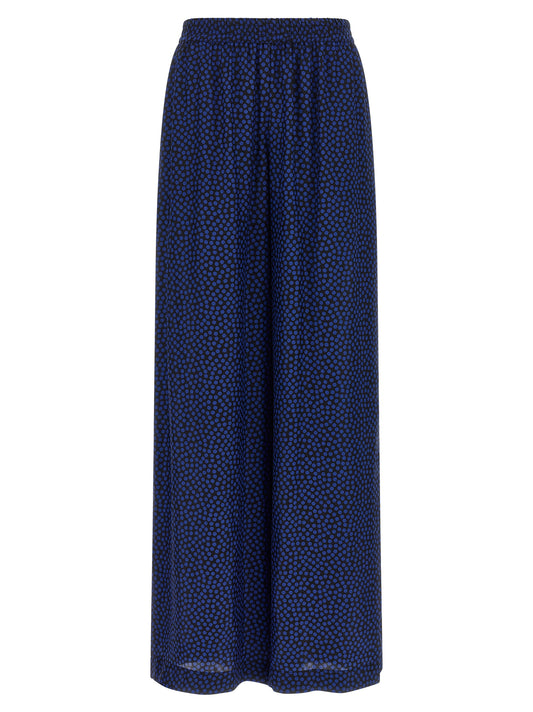 Gianluca Capannolo Blue Viscose Casual Pants