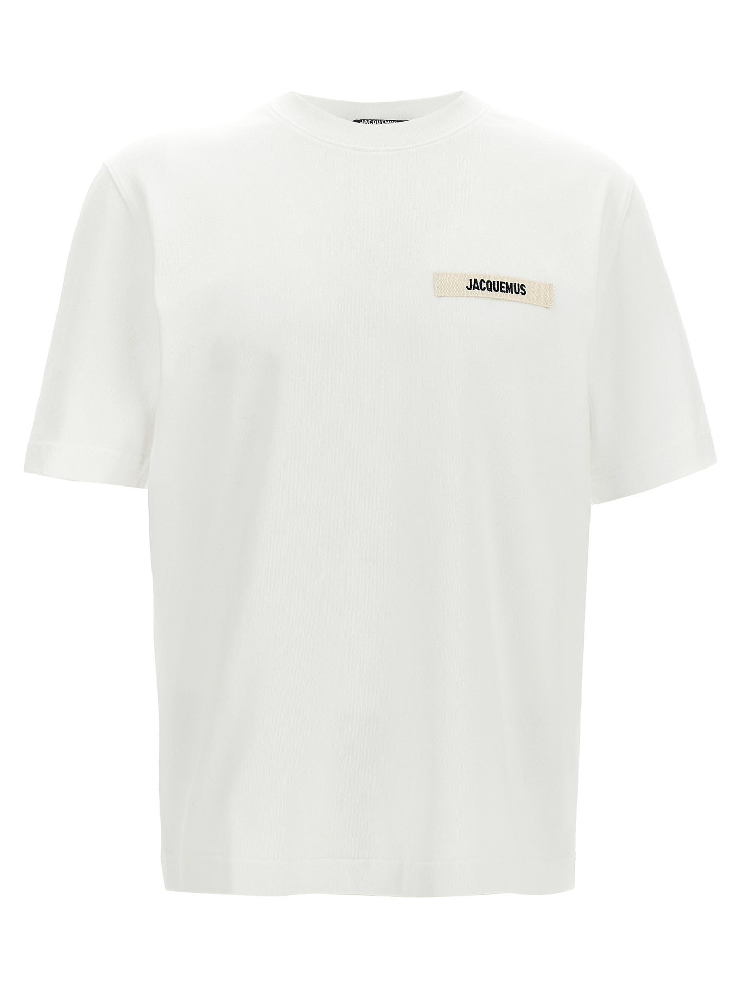 Jacquemus White Cotton T-Shirt