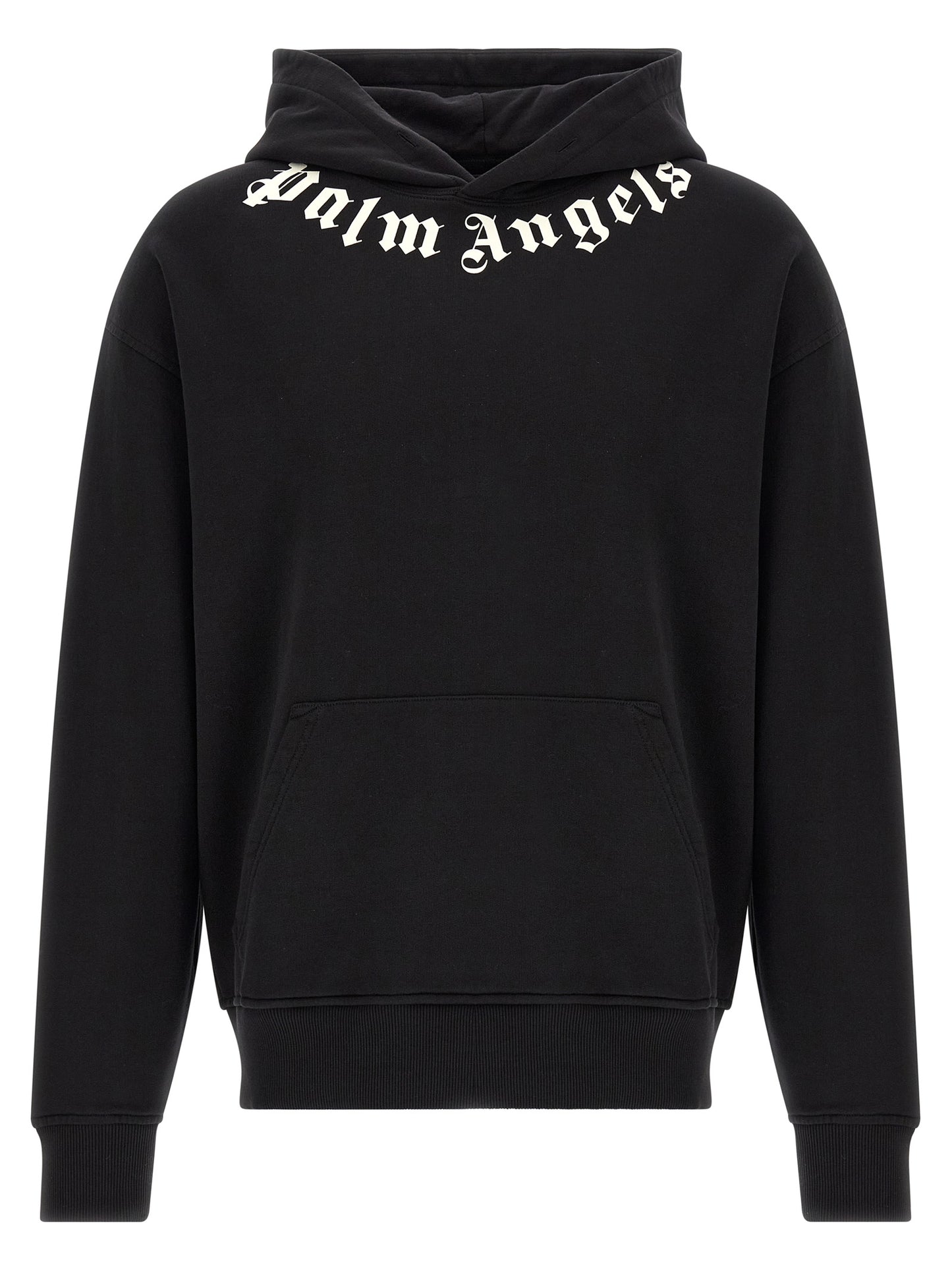 Palm Angels Black Cotton Sweatshirt