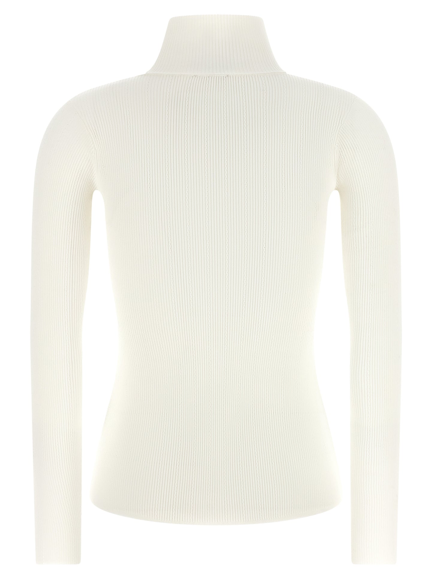 Elisabetta Franchi White Lycra Cardigan