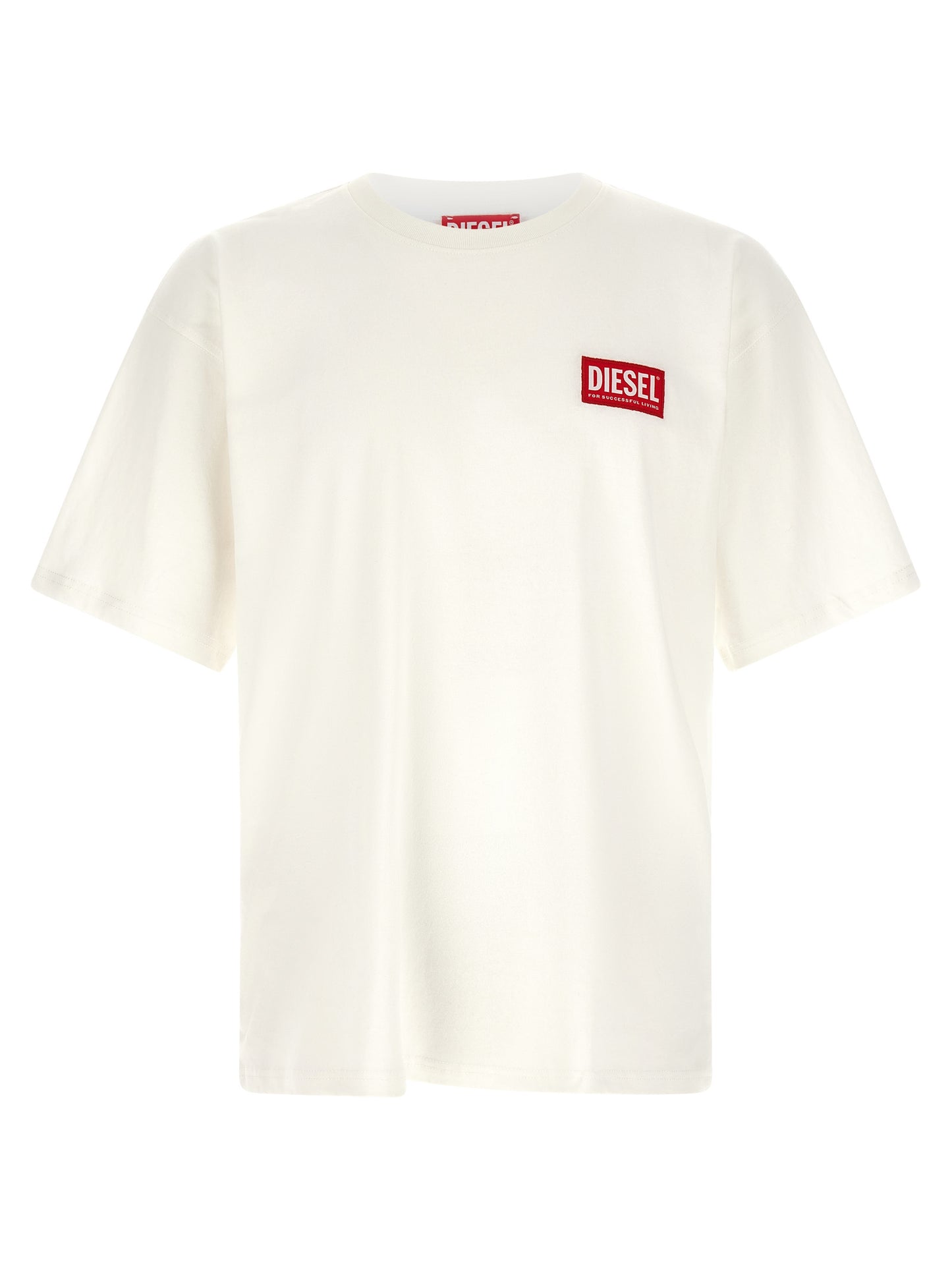 Diesel White Cotton Sportswear