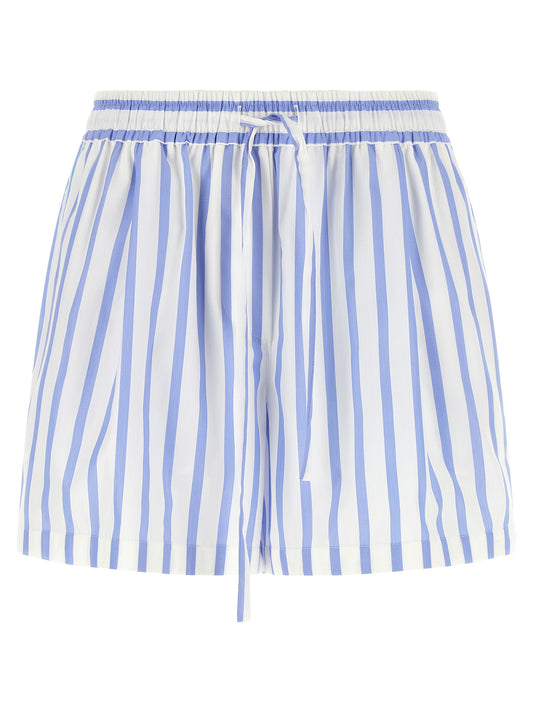 Dolce & Gabbana Blue Cotton Bermuda Shorts
