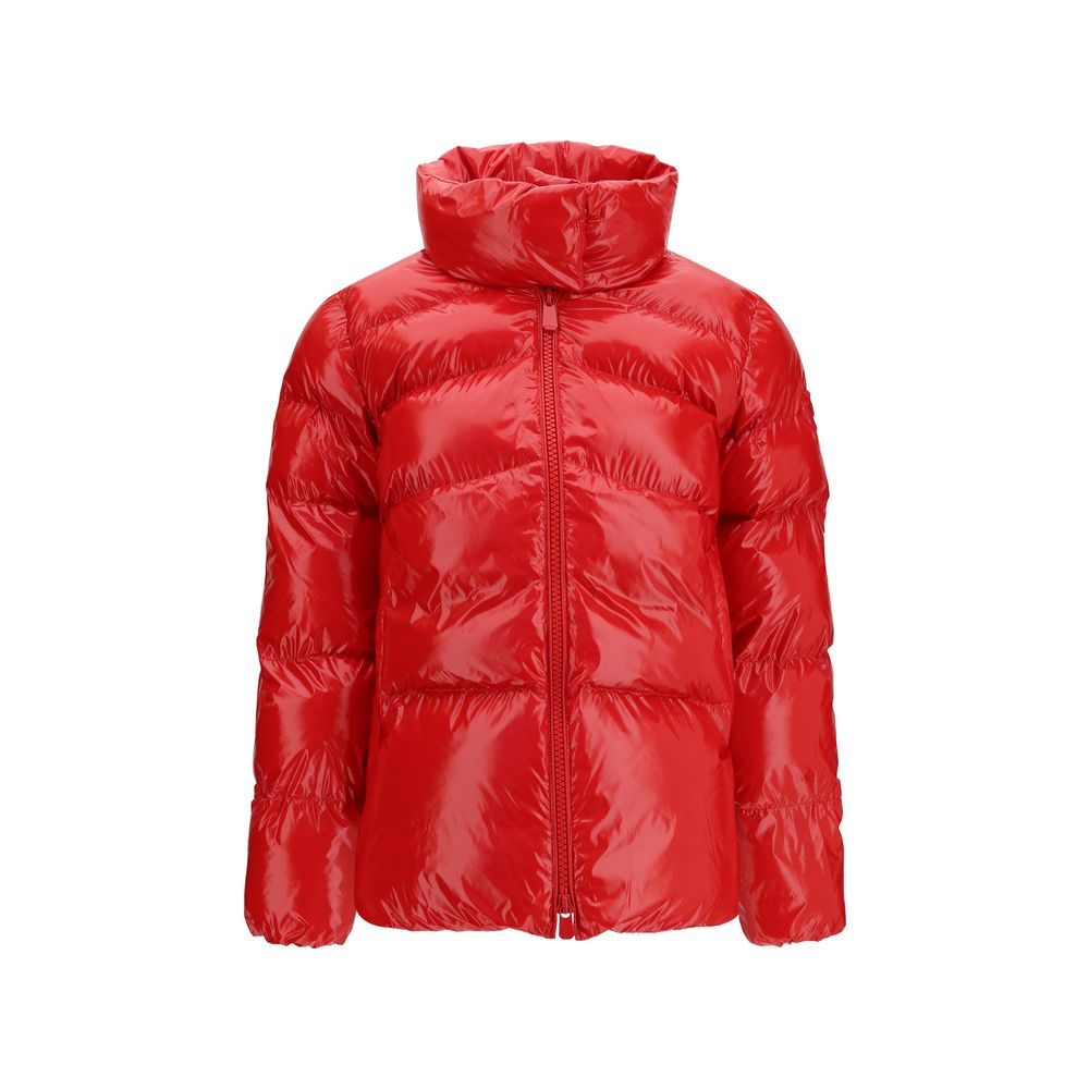 PINKO Red Polyamide Full-Length Jacket