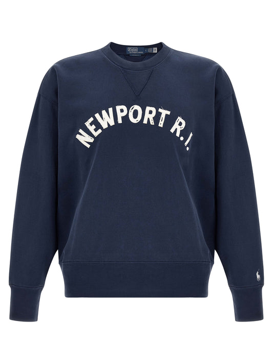 Polo Ralph Lauren Blue Cotton Sweatshirt