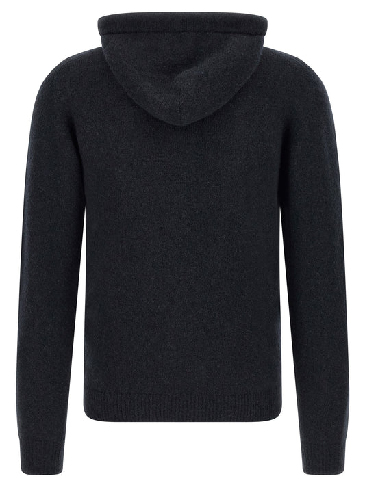 Roberto Collina Blue Wool Cardigan