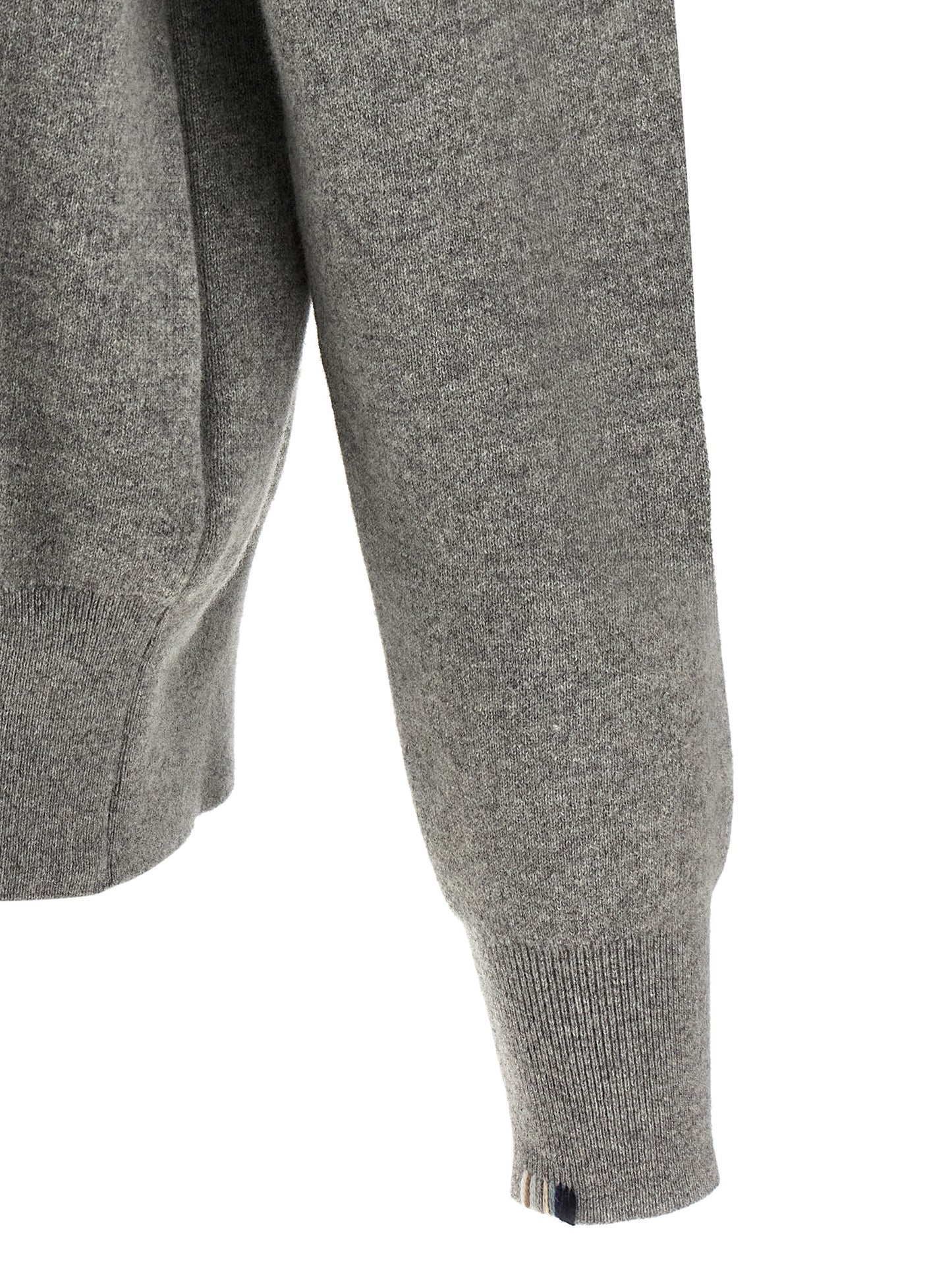 Extreme Cashmere Gray Cashmere Cardigan