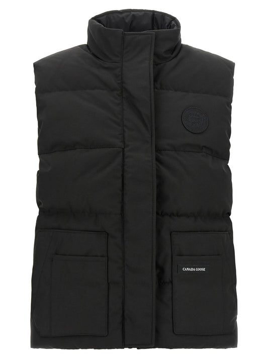 Canada Goose Black Polyester Sleeveless Jacket