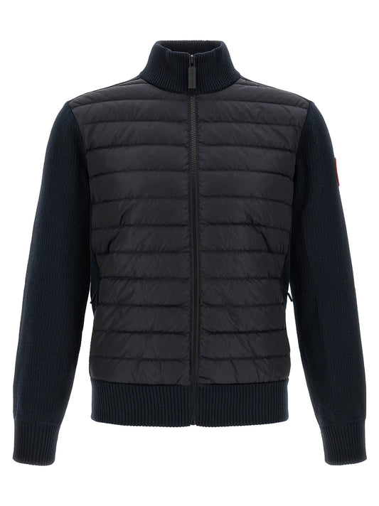 Canada Goose Black Wool Full-Length Jacket