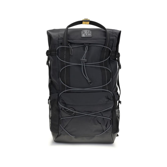 Parajumpers Black Nylon Backpack