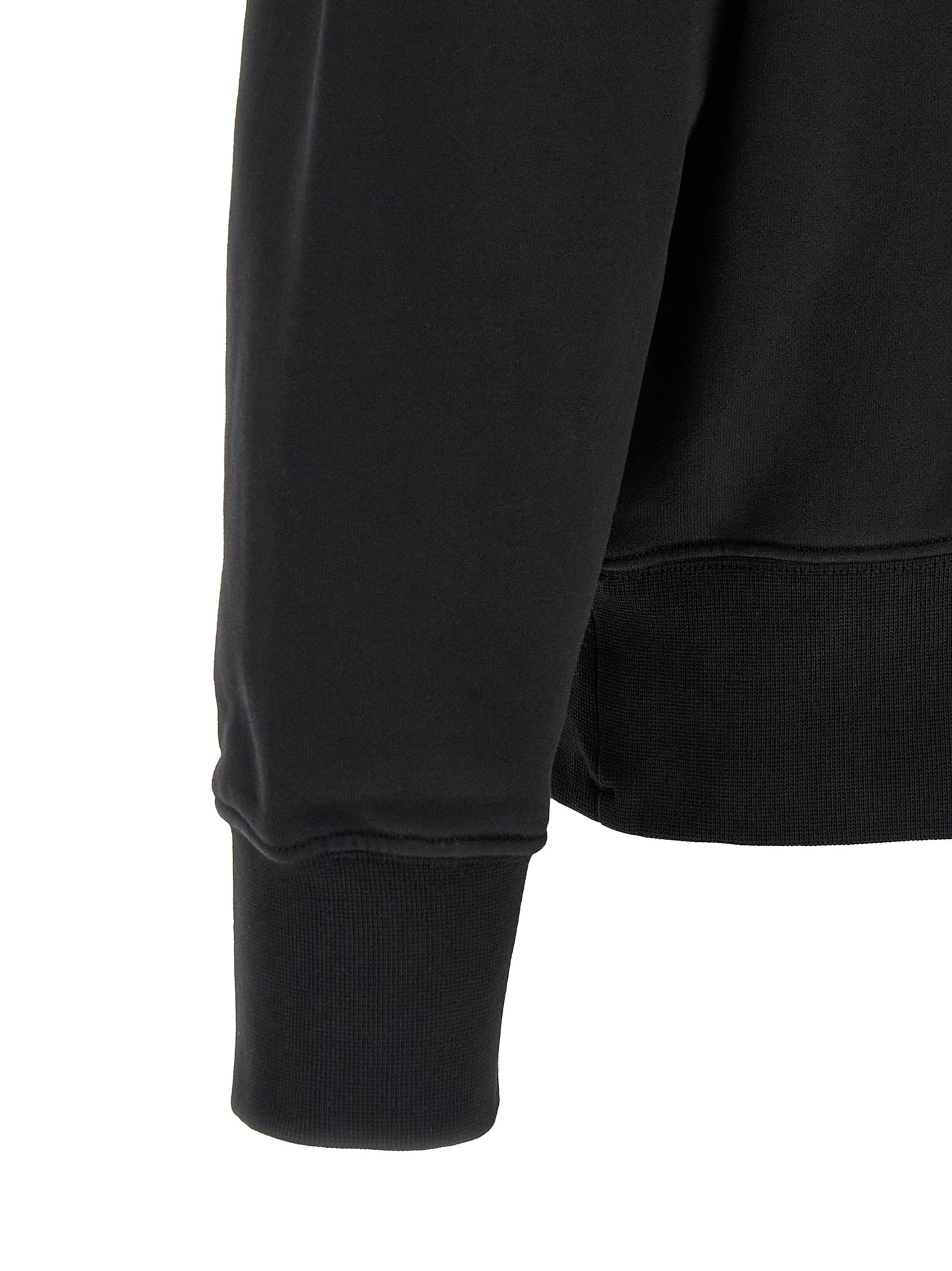 Stone Island Black Cotton Sweatshirt