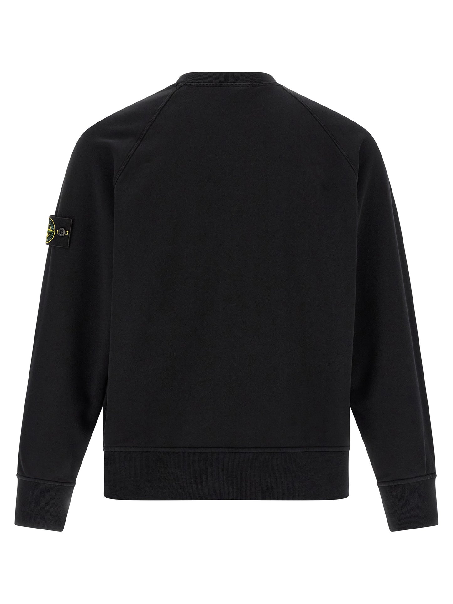 Stone Island Black Cotton Sweatshirt