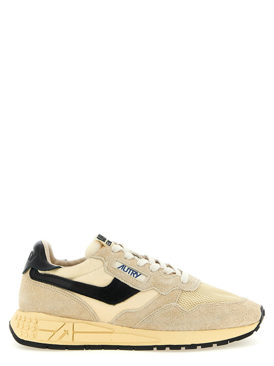 Autry Black Nylon Athletic Sneakers