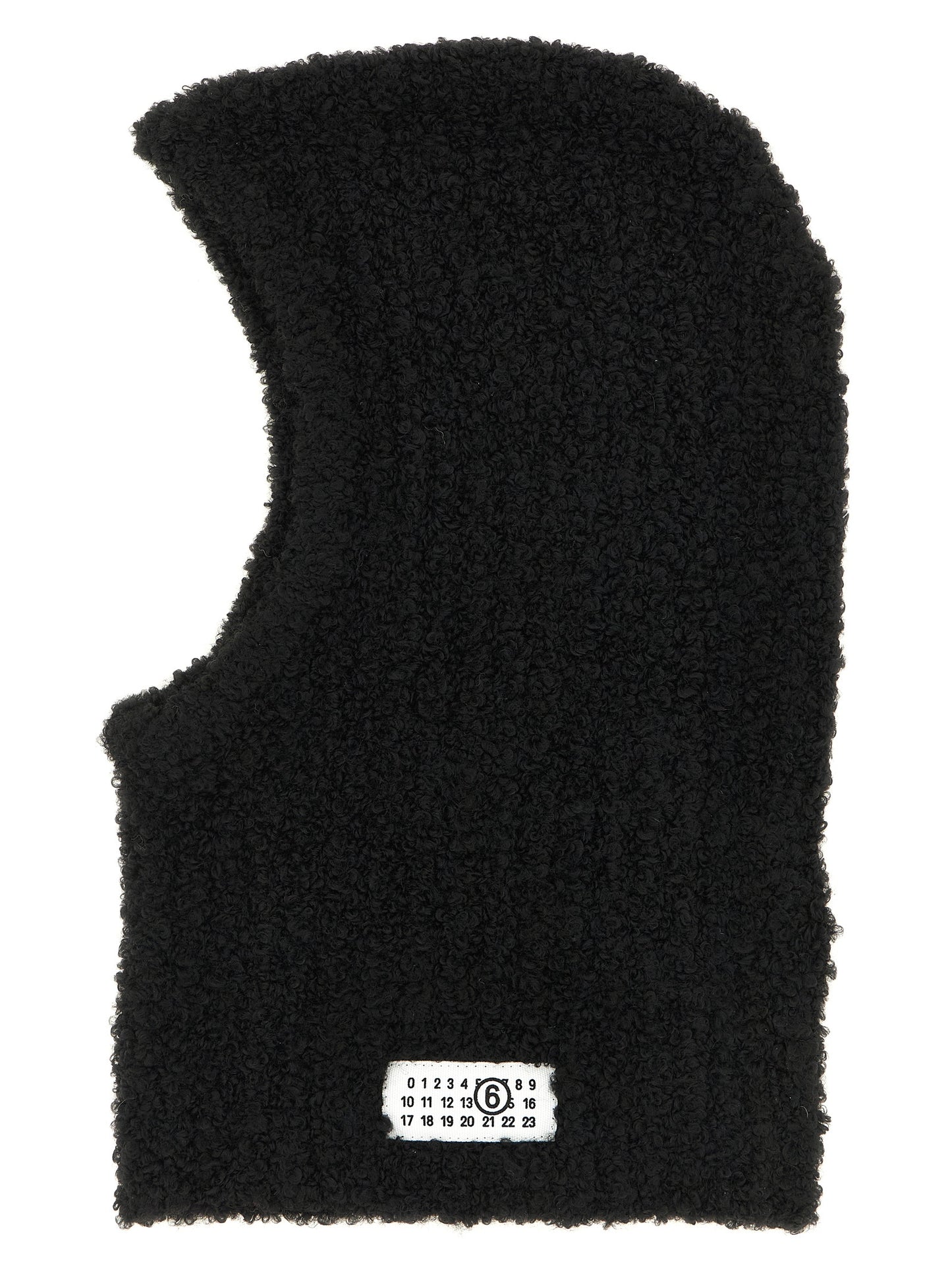 MM6 Maison Margiela Black Marabou Hat