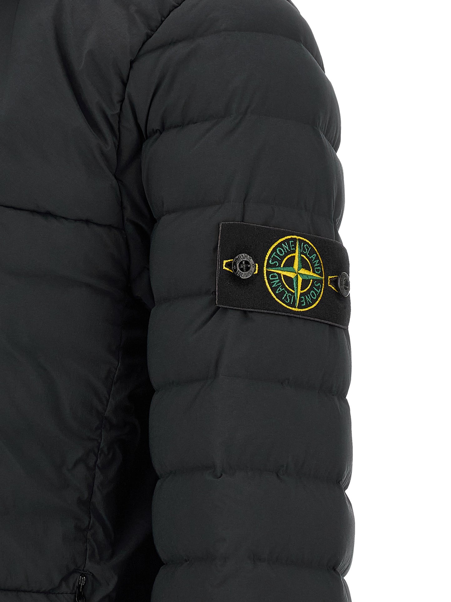 Stone Island Black Polyamide Shell Jacket