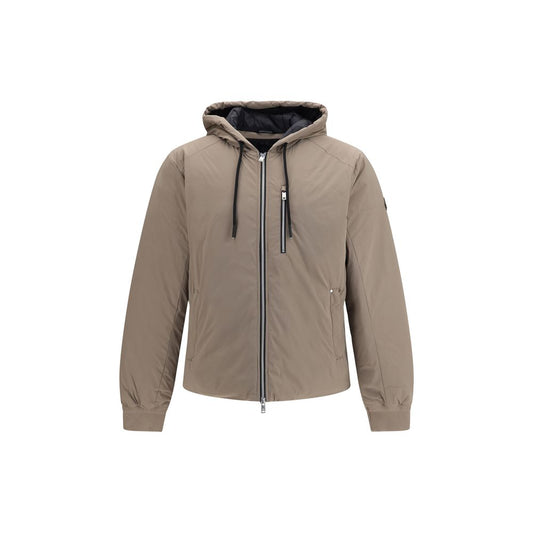 Moose Knuckles Beige Nylon Full-Length Jacket
