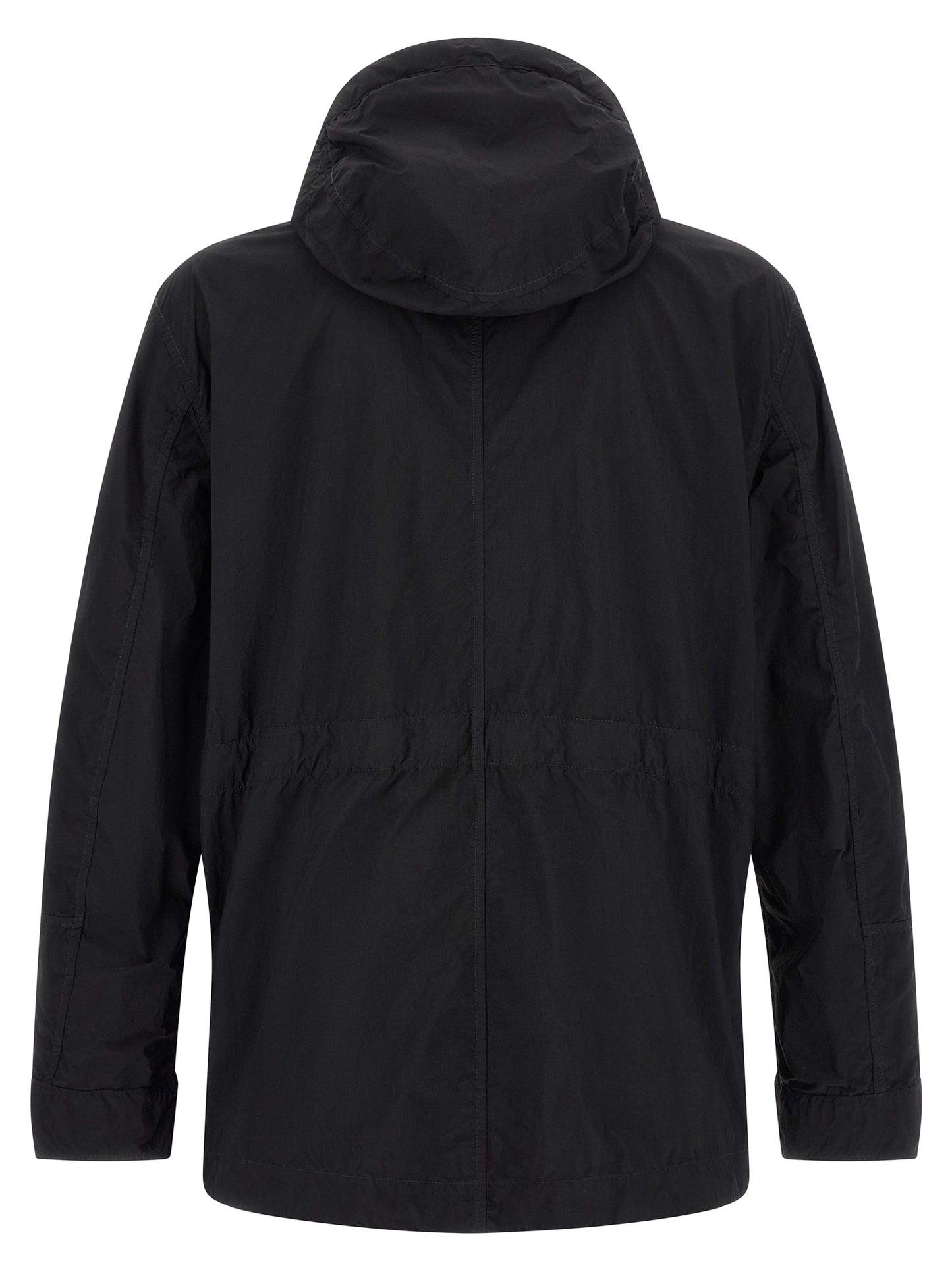 Stone Island Black Polyamide Shell Jacket