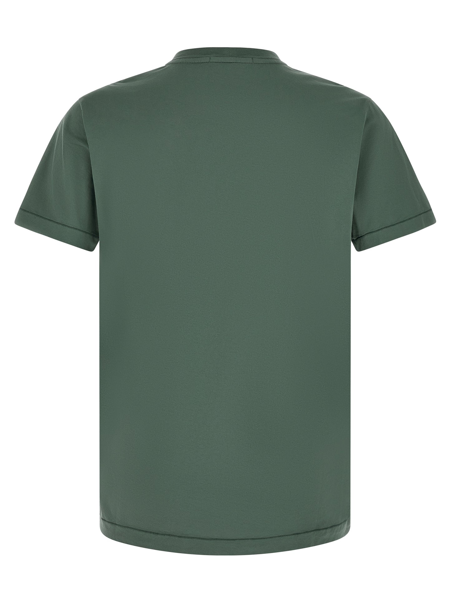 Stone Island Bicolor Cotton T-Shirt