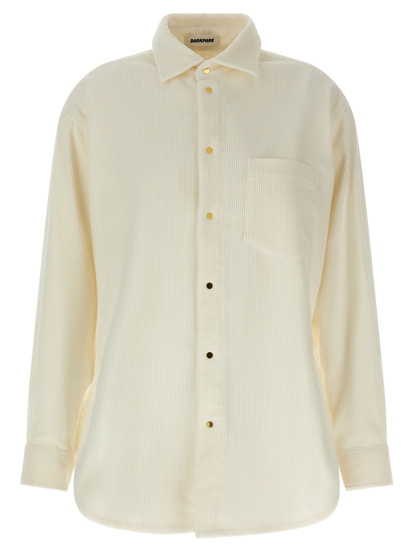 Darkpark White Cotton Blouse