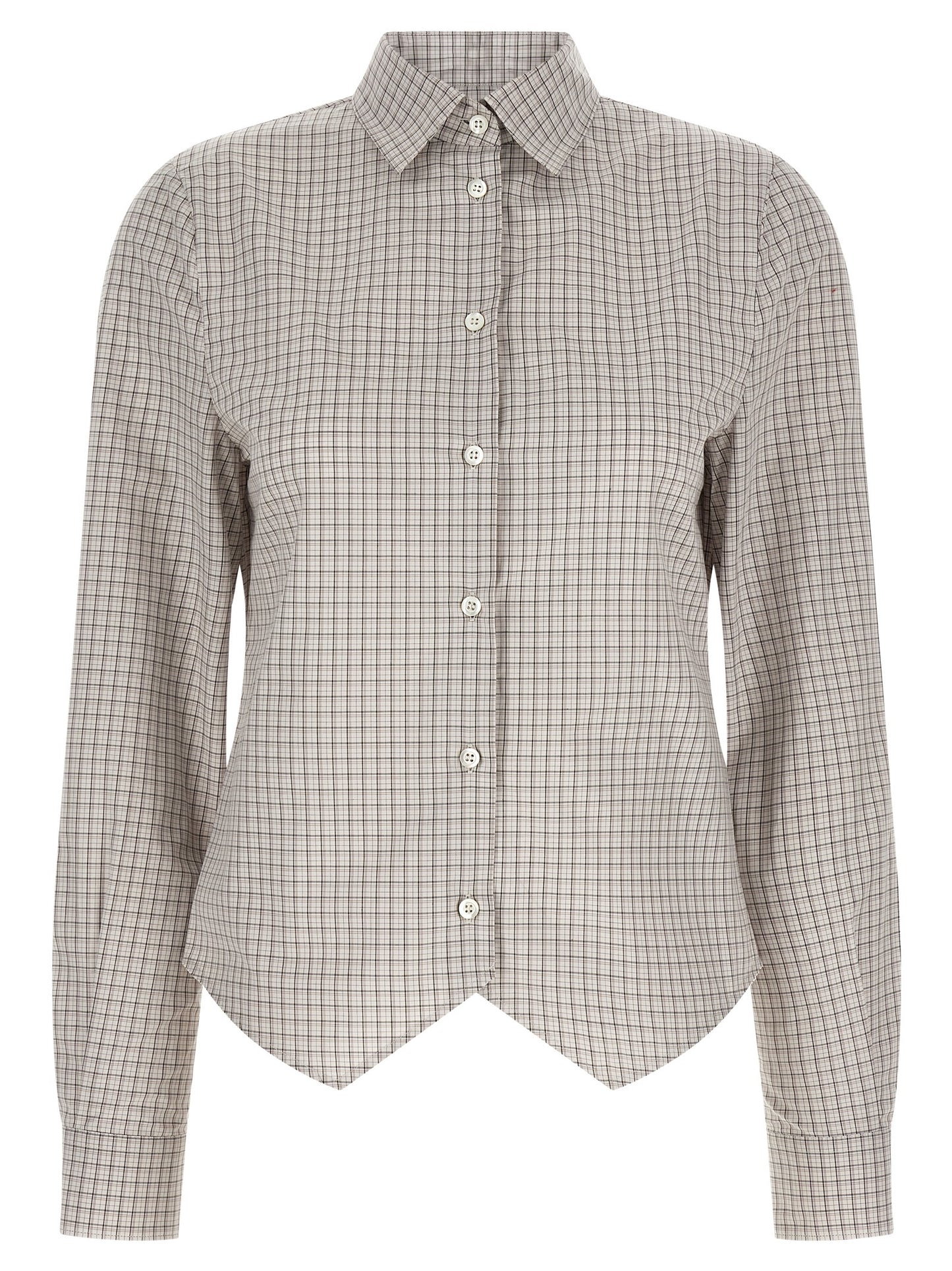 Maison Margiela Beige Cotton Blouse