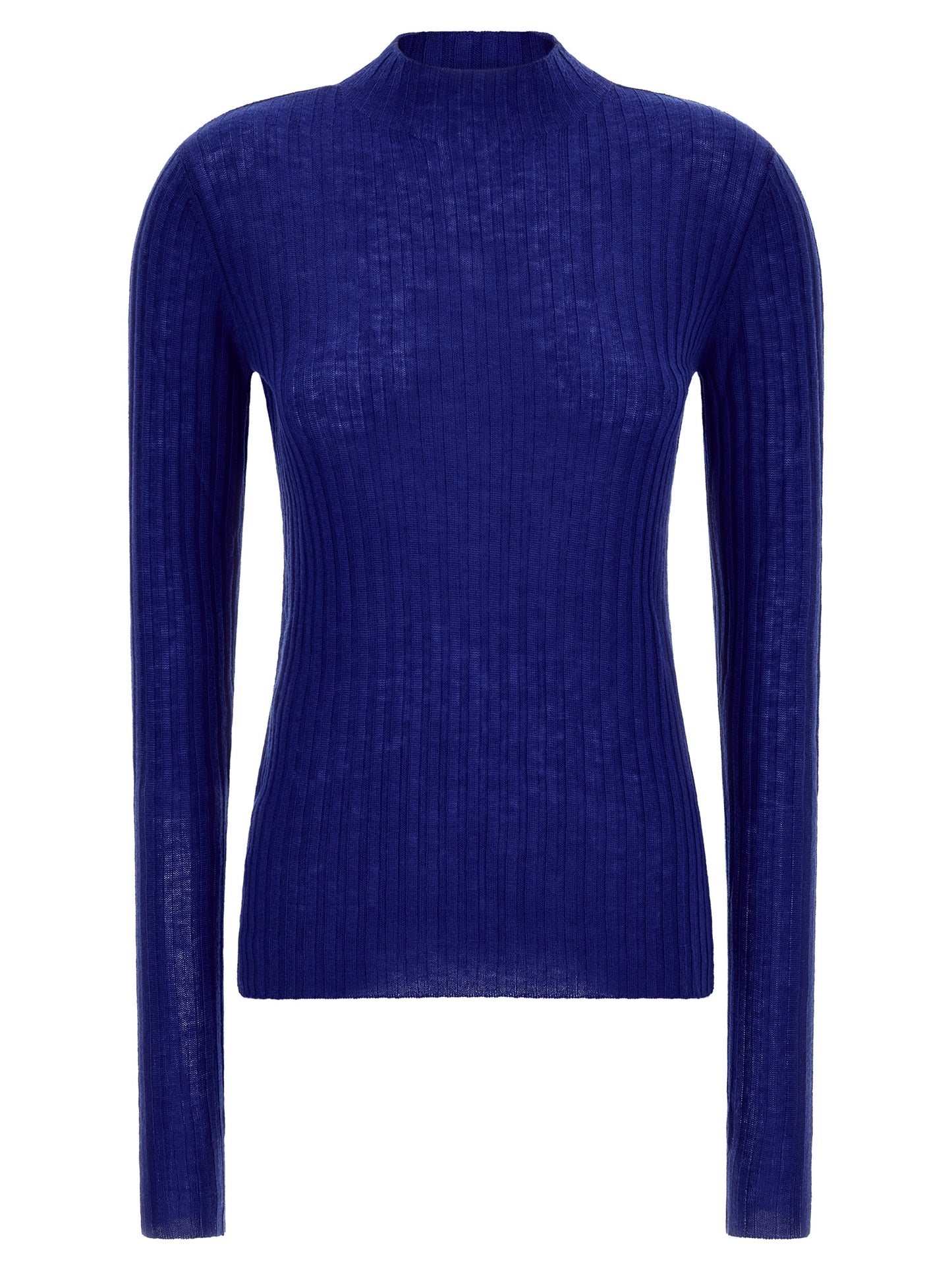 PINKO Blue Wool Cardigan