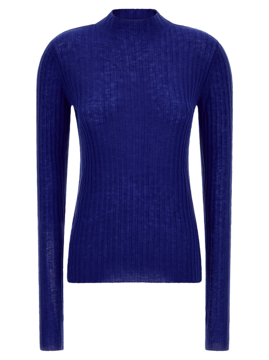 PINKO Blue Wool Cardigan