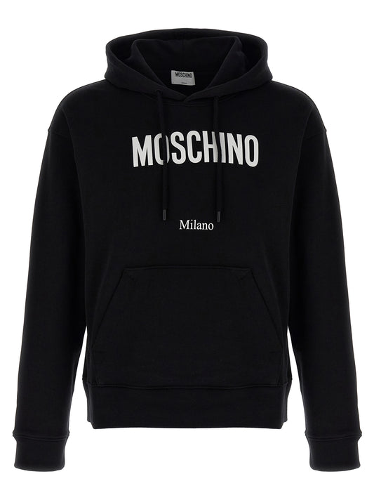Moschino Black Cotton Sweatshirt
