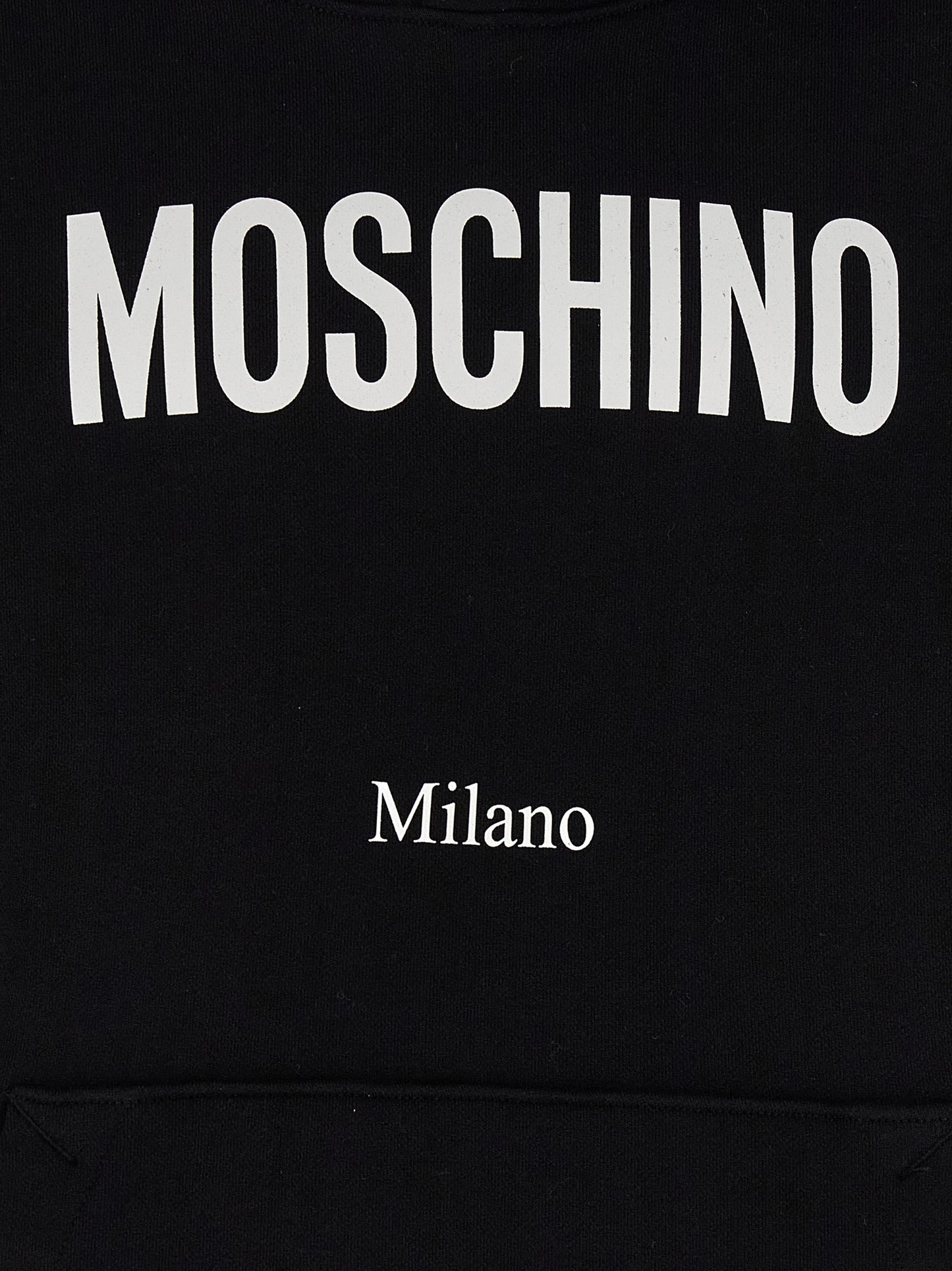 Moschino Black Cotton Sweatshirt