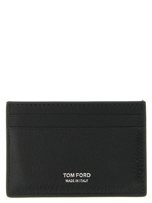 Tom Ford Black Goatskin Cardholder
