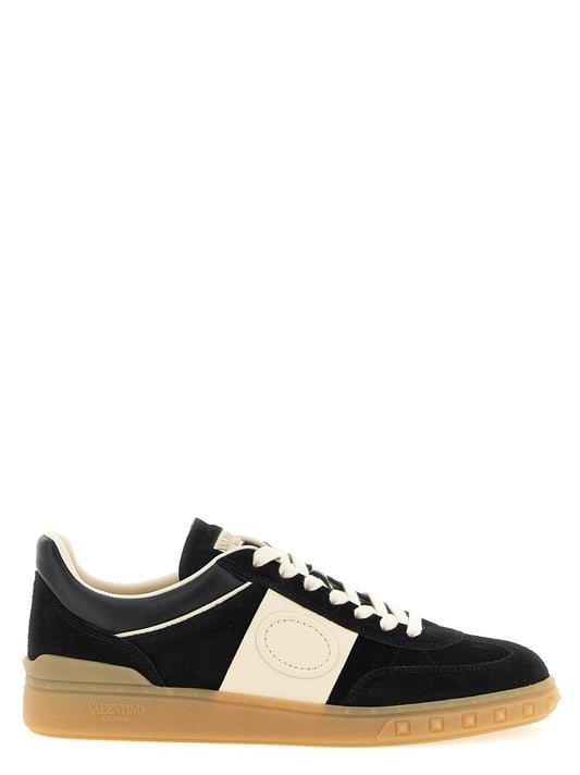 Valentino Garavani Multicolor Calfskin Low Top Sneakers