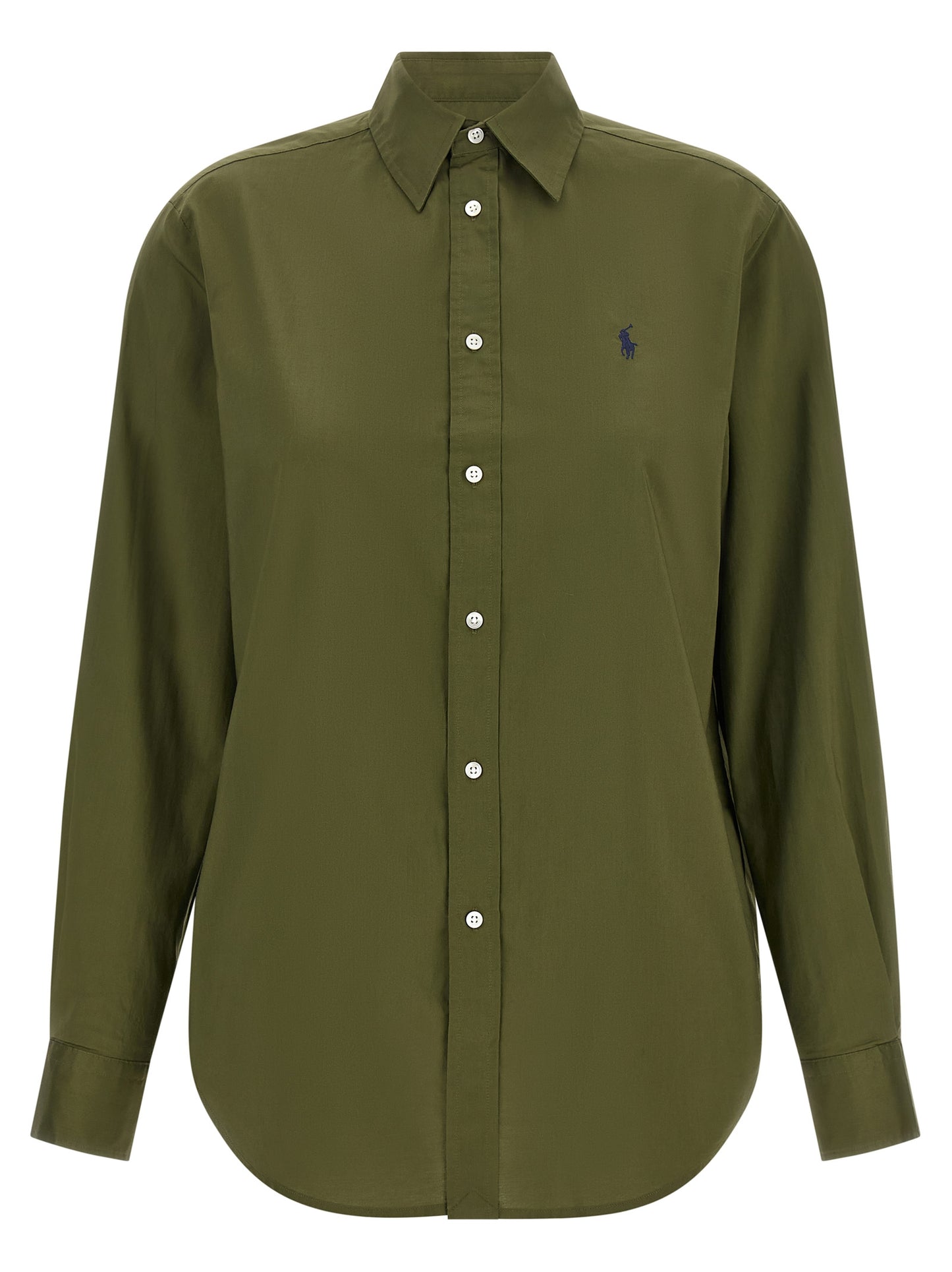 Polo Ralph Lauren Bicolor Cotton Blouse